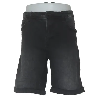Jeansshorts (Grå) från FSBN Bomull, Elastan