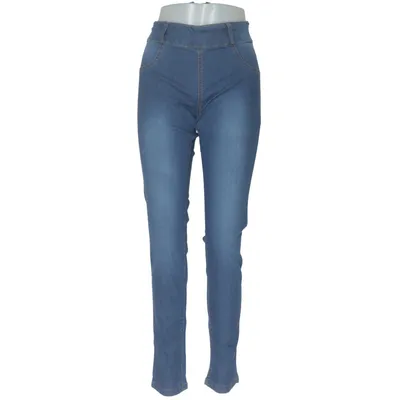 Zwangerschapsjeans (Blauw) van Jeggings Katoen, Elastaan, Polyester