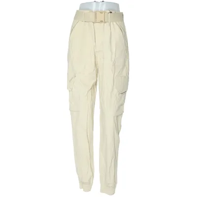 Cargo pants (Beige) from Be Yourself Elastane, Polyamide