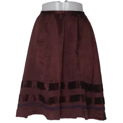 Skirt (Brown) from Decor Elegance Noa Noa Acetate, Cotton, Silk