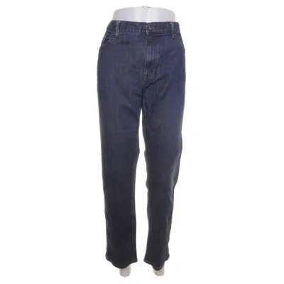 Spijkerbroek (Blauw) van Uniqlo Lyocell, Elastaan, Katoen