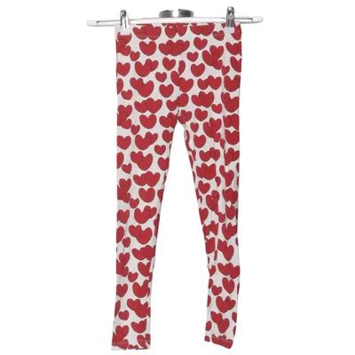 Leggings (Rød, Hvid) fra Amy & Lucy Bomuld, Elastan