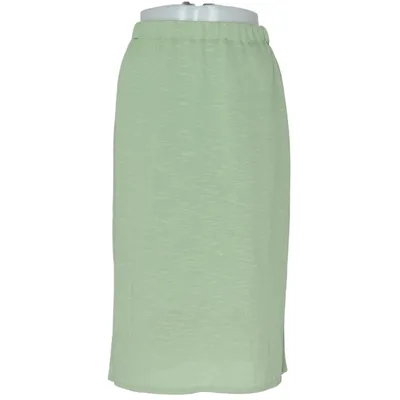 Maxi rok (Groen) van Delmod Acryl, Polyamide, Viscose