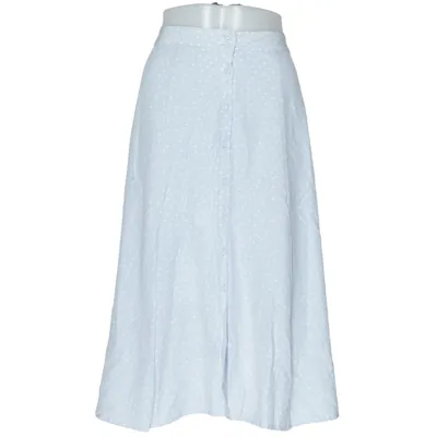 Skirt (Blue, White) from Rosemunde Viscose