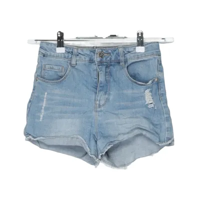 Short en jean (Bleu) de Lab Industries Coton, Élasthane
