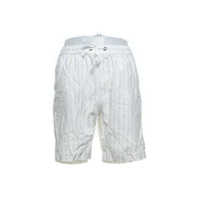 Pyjamasshorts (Hvid, Grå) fra KappAhl Bomuld, Linned