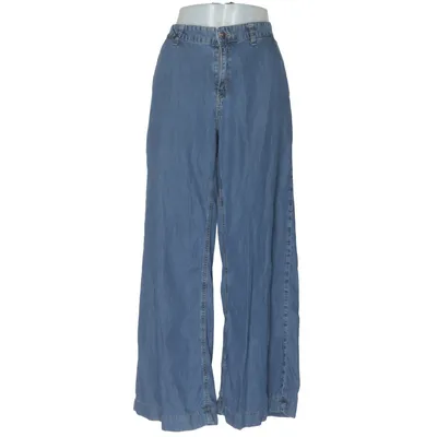 Palazzobyxor (Blå) från MAC Jeans Bomull, Lyocell