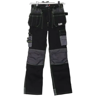 Werkbroek (Zwart, Grijs) van BLWR Katoen, Polyester