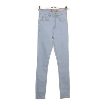 Spijkerbroek (Blauw) van Denim Project Katoen, Elastaan