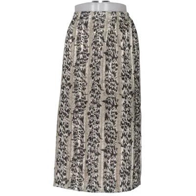 Nederdel (Beige, Sort) fra RIO Acetat