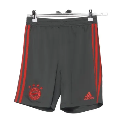 Short de sport (Vert, Rouge) de Adidas Polyester