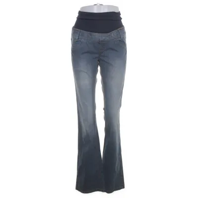 Zwangerschapsjeans (Blauw) van Mamalicious Katoen, Elastaan, Polyester