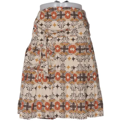 Jupe (Beige, Multicolore) de Saix Coton