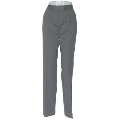 Kostuumbroek (Grijs) van Viktor & Rolf x H&M Elastaan, Viscose, Wol