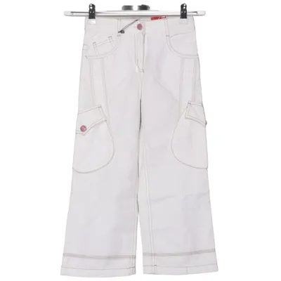 Cargo pants (White) from Sanetta Cotton