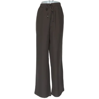 Palazzo pants (GINNY HW WIDE PULL-UP PANT) from ONLY Blue Denim Elastane, Polyester