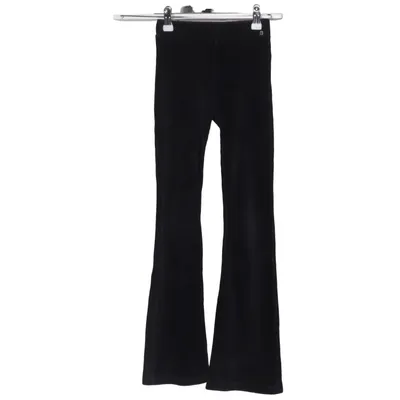 Corduroy broek (Zwart) van WE Fashion Katoen, Elastaan, Gerecycled polyester