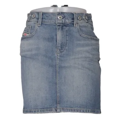 Jupe en jean (Bleu) de Diesel Coton, Élasthane