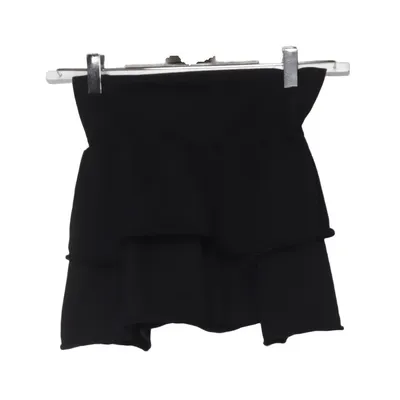 Jupe (Noir) de H&M Coton, Élasthane