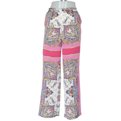 Palazzo broek (Roze, Meerkleurig) van Elli White Polyester