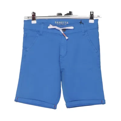 Shorts (Blå) från Sanetta Bomull, Elastan