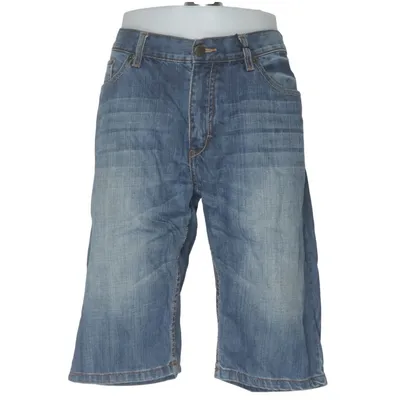 Jeansshorts (Blå) från 1953 Denim Brand Bomull, Skinn