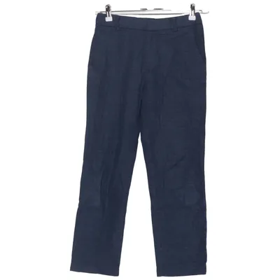 Kostuumbroek (Blauw) van H&M Katoen, Linnen, Polyester