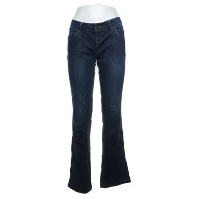 Jeans (Blå) från Miss Me Bomull, Elastan
