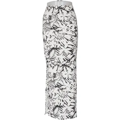 Maxi skirt (Black, White) from Atmosphere