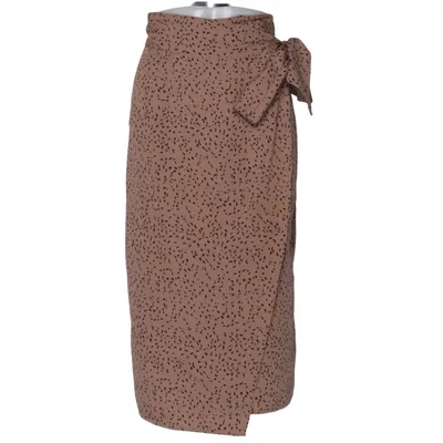 Wikkelrok (Bruin, Zwart) van Japna Polyester