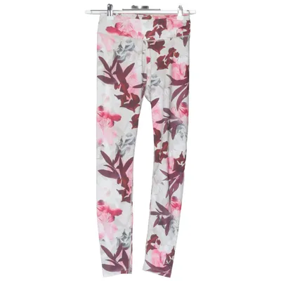 Sports tights (Pink, White, Multicolored) from SOC Elastane, Polyester