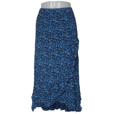 Jupe (Bleu, Noir) de Ichi Viscose