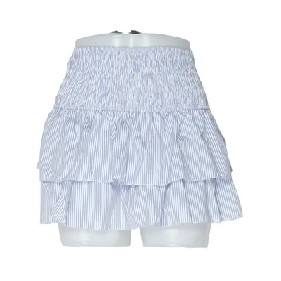 Skirt (Blue, White) from Meet x Tiger Elastane, Polyester