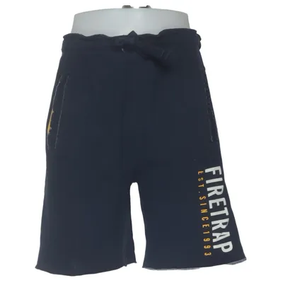 Short de jogging (Bleu) de Firetrap Coton, Polyester