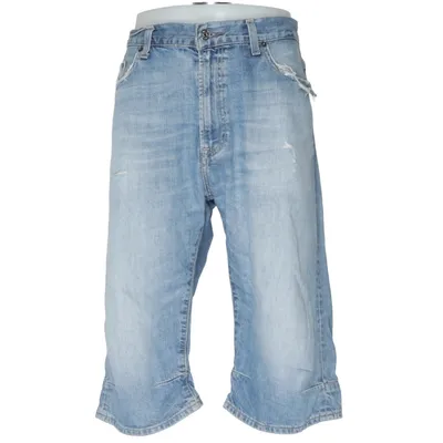 Jeansshorts (Blå) från Dressmann Bomull, Polyester