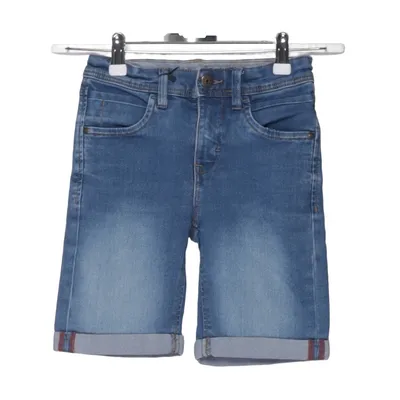 Short en jean (Bleu) de Name It Coton, Élasthane, Polyester