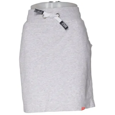 Jupe (Gris) de Maui Sports Coton, Viscose