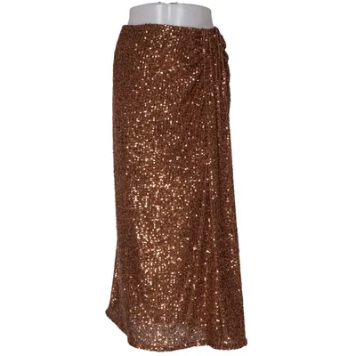 Kjol (Brun, Guldfärgad) från DAY Birger et Mikkelsen Elastan, Polyester