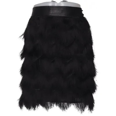 Rok (Zwart) van Rebecca Minkoff Elastaan, Leer, Polyester