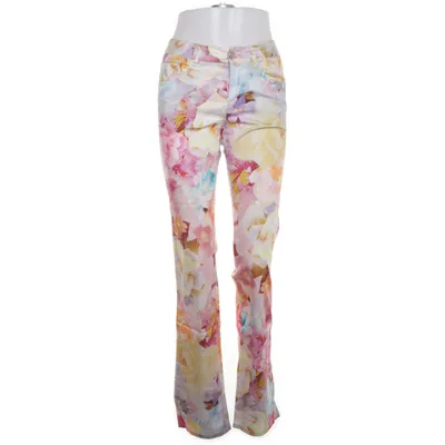 Jeans (Hvid, Flerfarvet) fra Alberto Golf Bomuld, Elastan