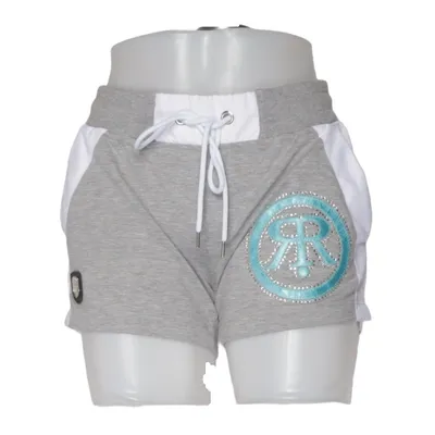 Short de jogging (Gris, Blanc, Multicolore) de Rich Coton, Élasthane