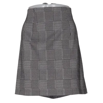 Skirt (Black, White) from Marks & Spencer Collection Elastane, Polyester, Viscose