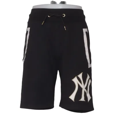 Short de jogging (Noir, Blanc) de Majestic Athletic Coton, Polyester