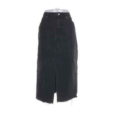 Jeanskjol (Svart) från Mango Denim Bomull