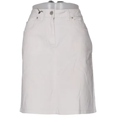 Denim skirt (White) from Tchibo Cotton, Elastane, Polyester