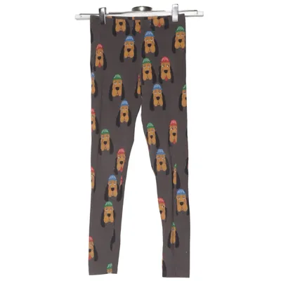 Leggings (Grijs, Meerkleurig) van Mini Rodini Katoen, Elastaan