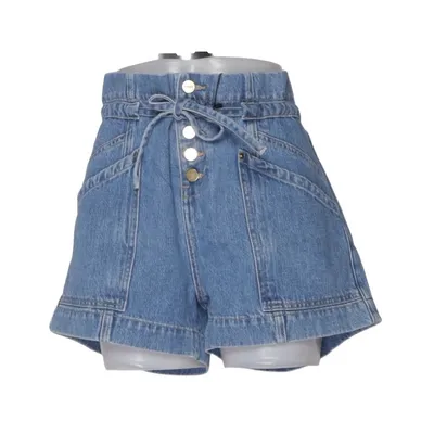 Denim shorts (Blue) from Frame Cotton