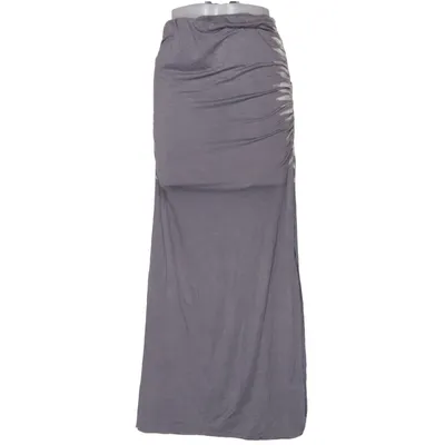Jupe longue (Gris) de Rabens Saloner Viscose