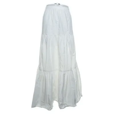 Långkjol (Vit) från Weekday Bomull