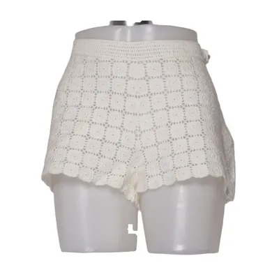 Shorts (Vit) från Semicouture Akryl, Bomull